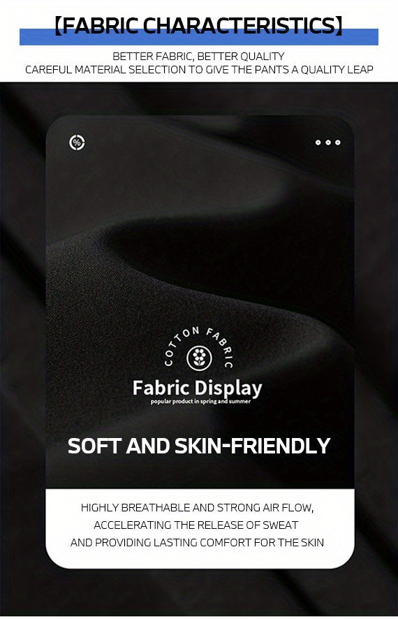 Men's Performance Active Shorts - Quick-Dry Stretch Gym Shorts with Zip Pockets