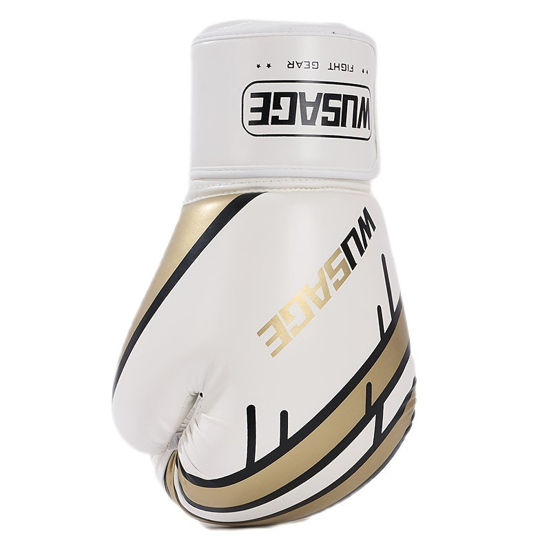 Professional Boxing Gloves - Competition Sparring Gloves with Wrist Support