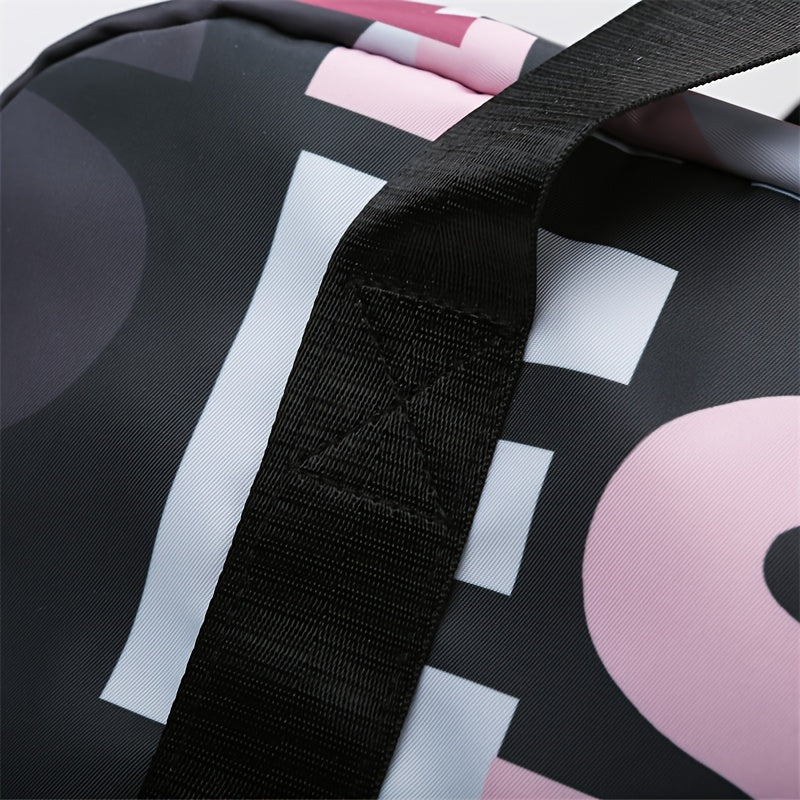 Large Capacity Gym Duffel Bag - Travel Sports Bag with Shoe Compartment