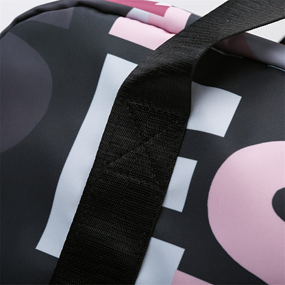 Large Capacity Gym Duffel Bag - Travel Sports Bag with Shoe Compartment