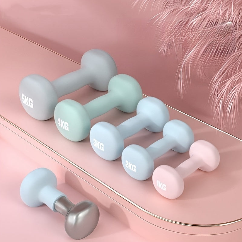 Cast Iron Dumbbells Set - High-Density Strength Training Weights