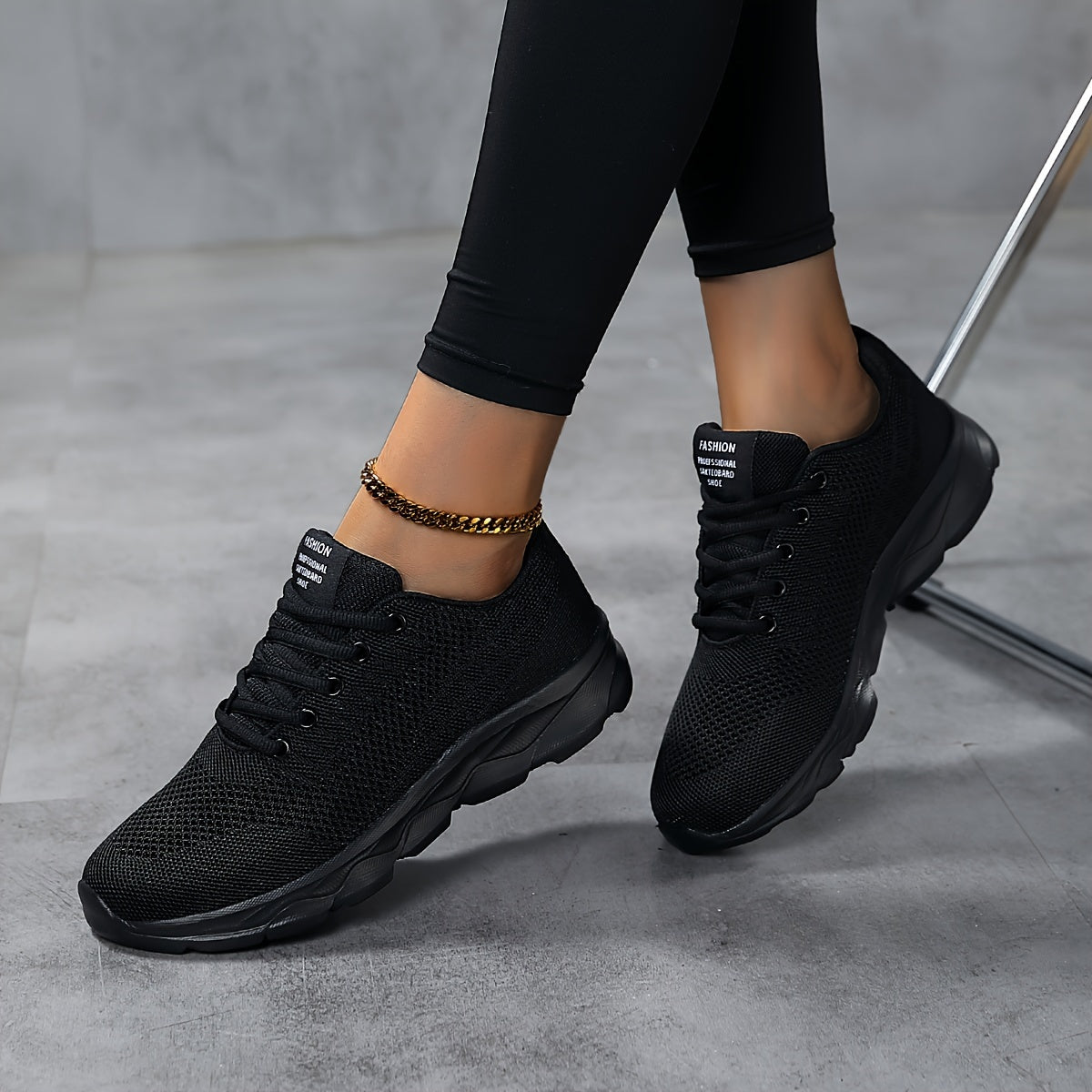 Women's Lightweight Mesh Running Sneakers - Breathable Outdoor Sport Shoes